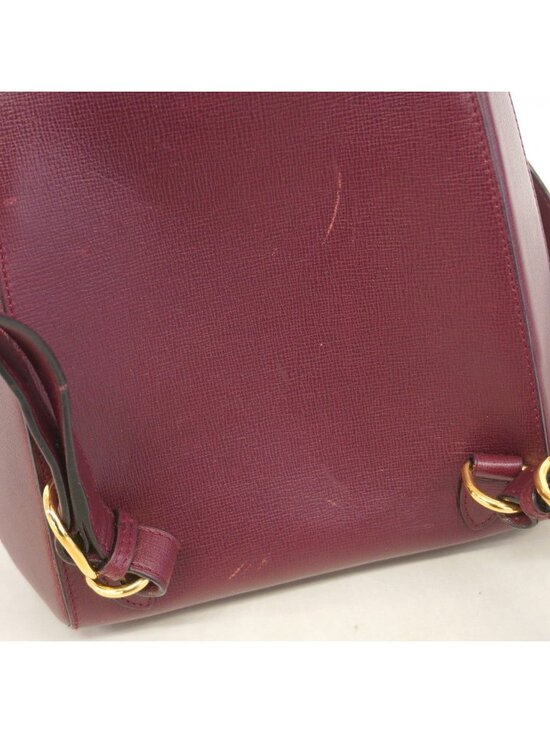 Cartier Backpack Must Leather Bordeaux Gold main image 6